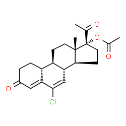 ChemSpider 2D Image | AMADINONE ACETATE | C22H27ClO4