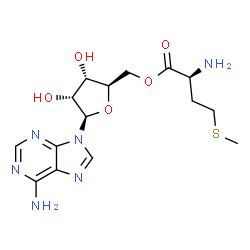 ChemSpider 2D Image | 5'-O-L-Methionyladenosine | C15H22N6O5S
