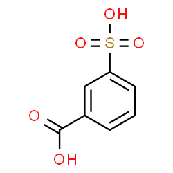 ChemSpider 2D Image | 3-Sulfobenzoic acid | C7H6O5S