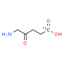ChemSpider 2D Image | 5-amino-4-oxo-pentanoic acid | C413CH9NO3