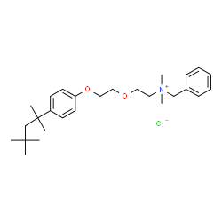ChemSpider 2D Image | benzethonium chloride | C27H42ClNO2