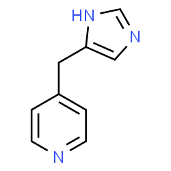 ChemSpider 2D Image | Immethridine | C9H9N3