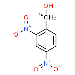 ChemSpider 2D Image | (2,4-Dinitrophenyl)(~14~C)methanol | C614CH6N2O5