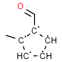 ChemSpider 2D Image | 1-Formyl-2-methyl-1,2,3,4,5-cyclopentanepentayl | C7H7O