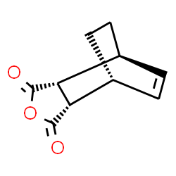 ChemSpider 2D Image | (1R,2S,6R,7S)-4-Oxatricyclo[5.2.2.0~2,6~]undec-8-ene-3,5-dione | C10H10O3