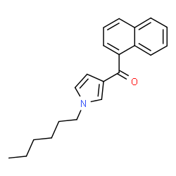 ChemSpider 2D Image | JWH 031 | C21H23NO