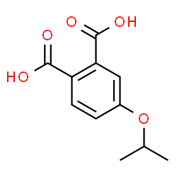 ChemSpider 2D Image | 4-Isopropoxyphthalic acid | C11H12O5
