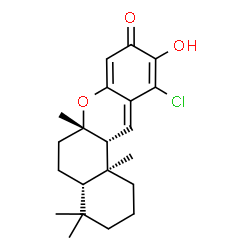 ChemSpider 2D Image | chloropuupehenone | C21H27ClO3