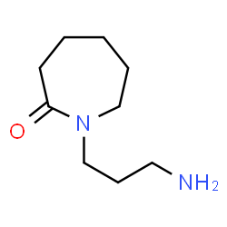 ChemSpider 2D Image | N-(3-Aminopropyl)caprolactam | C9H18N2O