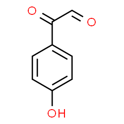 ChemSpider 2D Image | (p-Hydroxyphenyl)glyoxal | C8H6O3