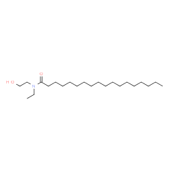 ChemSpider 2D Image | N-Ethyl-N-(2-hydroxyethyl)octadecanamide | C22H45NO2