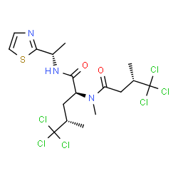 ChemSpider 2D Image | Dysidenin | C17H23Cl6N3O2S