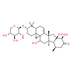 ChemSpider 2D Image | CIMICIFUGOSIDE H-4 | C32H48O9