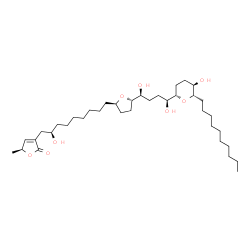 ChemSpider 2D Image | Mucocin | C37H66O8
