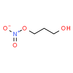 ChemSpider 2D Image | 3-Nitrooxypropanol | C3H7NO4