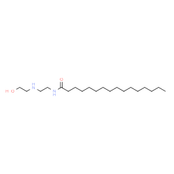 ChemSpider 2D Image | N-[2-[(2-Hydroxyethyl)amino]ethyl]hexadecanamide | C20H42N2O2