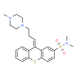 ChemSpider 2D Image | Thiothixene | C23H29N3O2S2