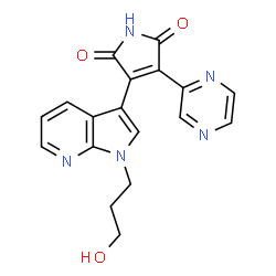 ChemSpider 2D Image | GSK3Î² Inhibitor XI | C18H15N5O3