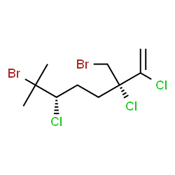 ChemSpider 2D Image | iso-Halomon | C10H15Br2Cl3