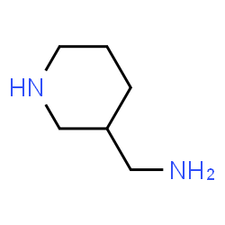 ChemSpider 2D Image | 3-Aminomethyl piperidine | C6H14N2