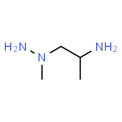 ChemSpider 2D Image | 1-(1-Methylhydrazino)-2-propanamine | C4H13N3