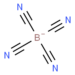 ChemSpider 2D Image | tetracyanoborate | C4BN4
