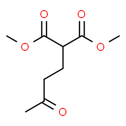 ChemSpider 2D Image | Dimethyl (3-oxobutyl)malonate | C9H14O5