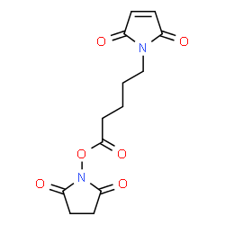 ChemSpider 2D Image | 5-maleimidovaleric acid nhs | C13H14N2O6