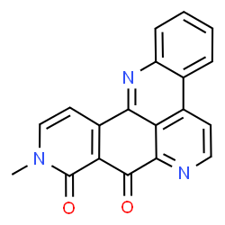 ChemSpider 2D Image | neoamphimedine | C19H11N3O2