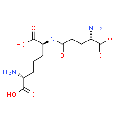ChemSpider 2D Image | (2R,6S)-2-Amino-6-(L-gamma-glutamylamino)heptanedioic acid | C12H21N3O7
