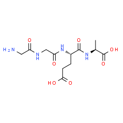 ChemSpider 2D Image | Glycylglycyl-L-alpha-glutamyl-L-alanine | C12H20N4O7