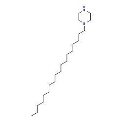 ChemSpider 2D Image | 1-Octadecylpiperazine | C22H46N2