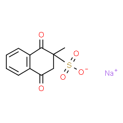 ChemSpider 2D Image | menadione sodium bisulfite | C11H9NaO5S