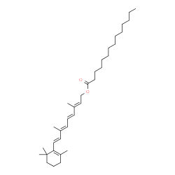 ChemSpider 2D Image | retinyl myristate | C34H56O2