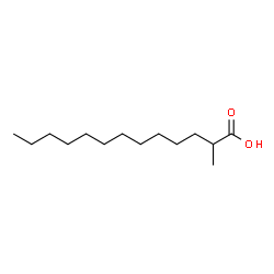 ChemSpider 2D Image | 2-Methyltridecanoic acid | C14H28O2