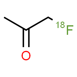 ChemSpider 2D Image | 1-(~18~F)Fluoroacetone | C3H518FO