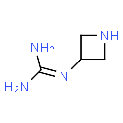 ChemSpider 2D Image | 2-(3-Azetidinyl)guanidine | C4H10N4