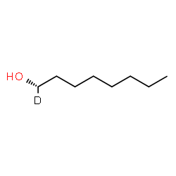 ChemSpider 2D Image | (1S)-1-(1-~2~H_1_)Octanol | C8H17DO