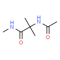 ChemSpider 2D Image | N~2~-Acetyl-N,2-dimethylalaninamide | C7H14N2O2