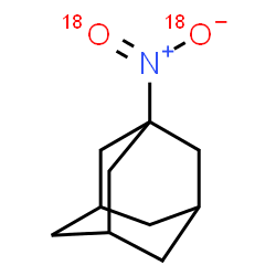 ChemSpider 2D Image | 1-(~18~O_2_)Nitroadamantane | C10H15N18O2