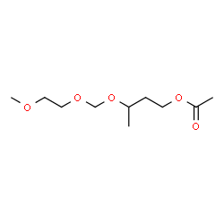 ChemSpider 2D Image | 3-[(2-Methoxyethoxy)methoxy]butyl acetate | C10H20O5