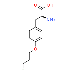 ChemSpider 2D Image | O-(3-Fluoropropyl)-L-tyrosine | C12H16FNO3