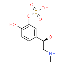 ChemSpider 2D Image | EPINEPHRINE 3-SULFATE | C9H13NO6S