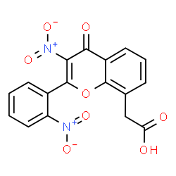 ChemSpider 2D Image | Aminopeptidase N Inhibitor | C17H10N2O8