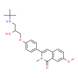 ChemSpider 2D Image | Draquinolol | C24H30N2O4