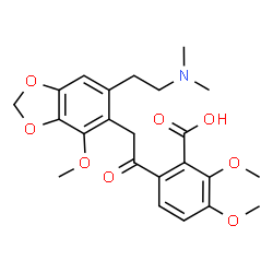 ChemSpider 2D Image | Narceine | C23H27NO8