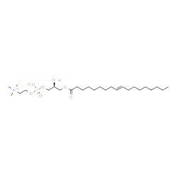 ChemSpider 2D Image | (7S,18E)-4,7-Dihydroxy-N,N,N-trimethyl-10-oxo-3,5,9-trioxa-4-phosphaheptacos-18-en-1-aminium 4-oxide | C26H53NO7P