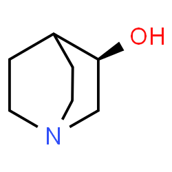 ChemSpider 2D Image | (R)-(-)-Quinuclidin-3-ol | C7H13NO