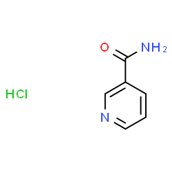 ChemSpider 2D Image | NIACINAMIDE HYDROCHLORIDE | C6H7ClN2O