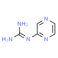 ChemSpider 2D Image | 1-(2-Pyrazinyl)guanidine | C5H7N5